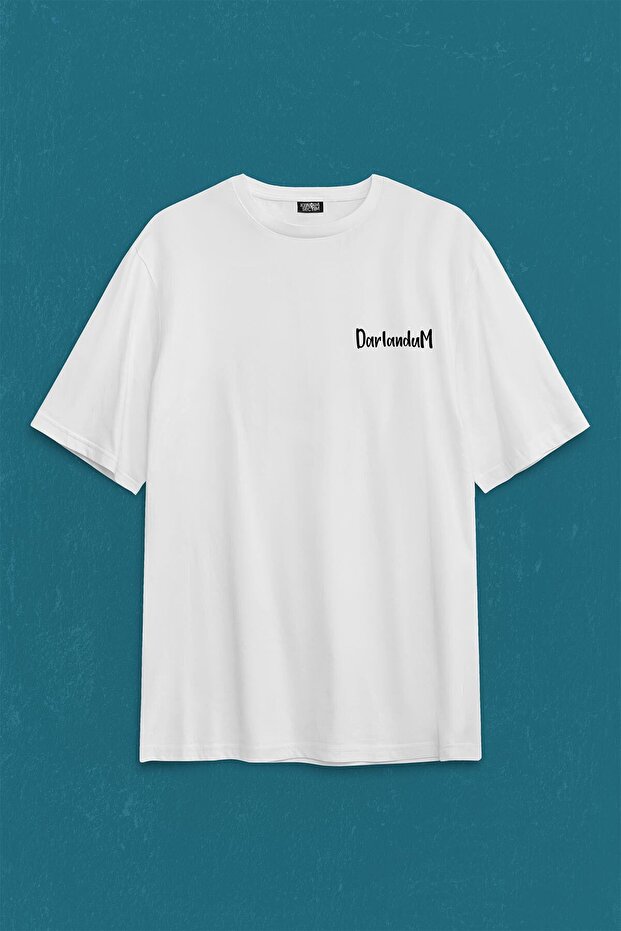 Aldi Beni Bi Darluk Darlık Karadeniz Trabzon Of Back Front Printed Oversize T-Shirt Unisex T-shirt