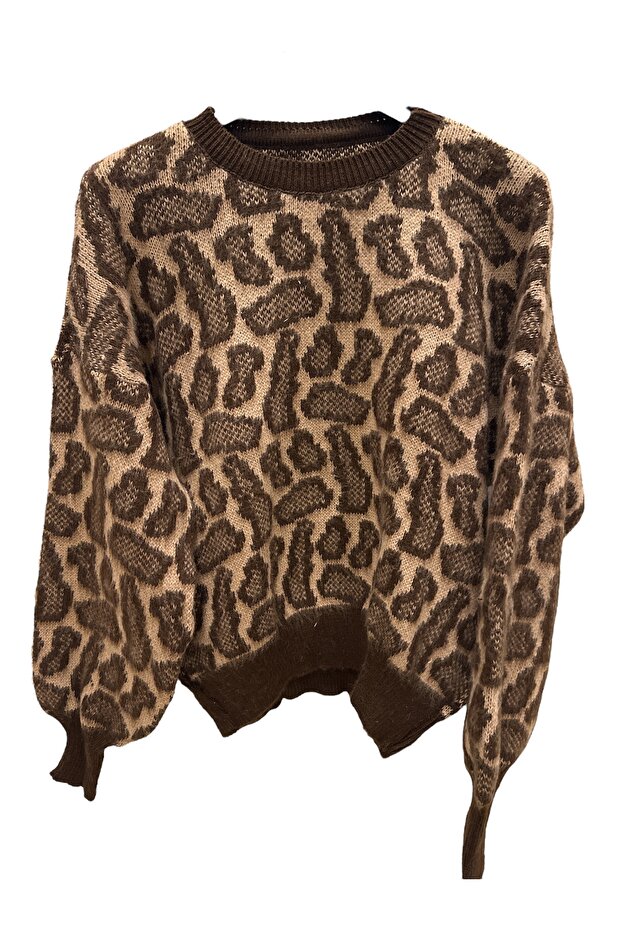 سترة ليوبارد منقوشة ناعمة - 1