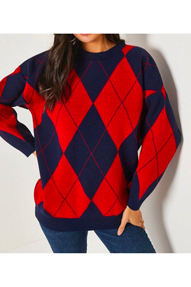 البقلاوة نمط سترة كبيرة الحجم - 1