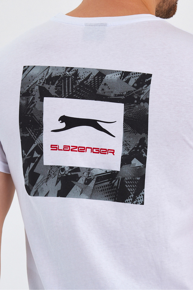 Patsy Erkek T-shirt Beyaz - 5