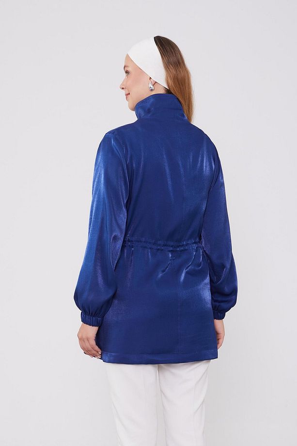 Lacivert Sparklin Parlak Kap - 6