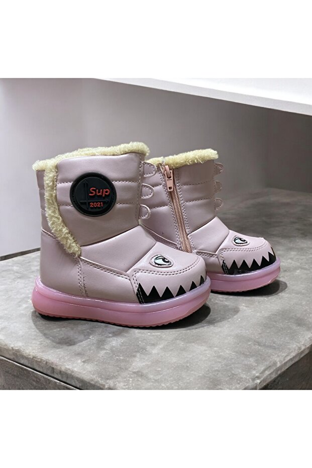 sevgi kundura kar botu kız çocuk bot ayakkabı - 2