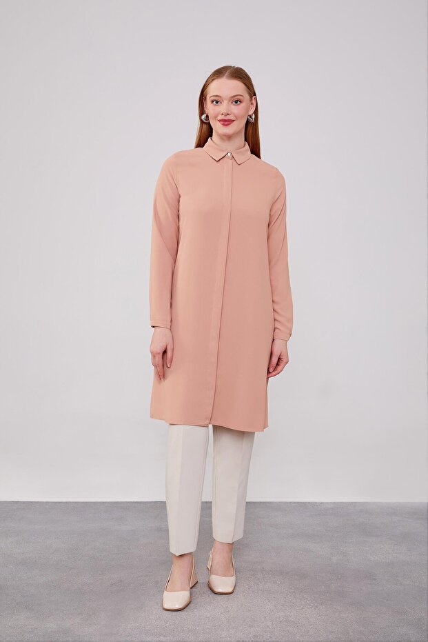 Somon Şifon Tunik - 2