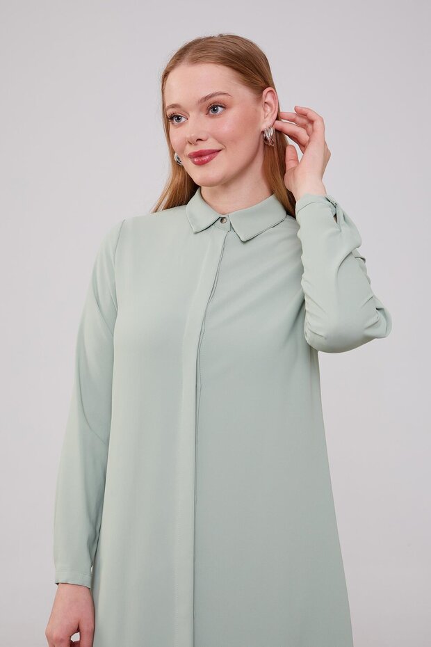 أ. تونيك شيفون أخضر - 3