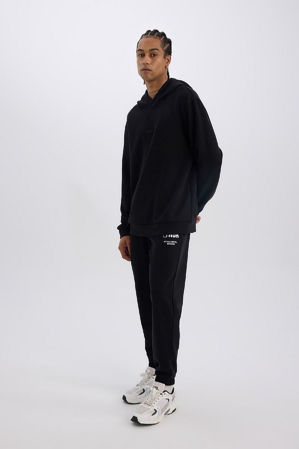 Fit Nba Wordmark Kalın Jogger Eşofman Altı Standart Fit Cepli Lastikli Paça D6576ax25sp - 2
