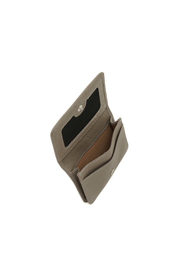 Gri Erkek Deri Cüzdan - 5