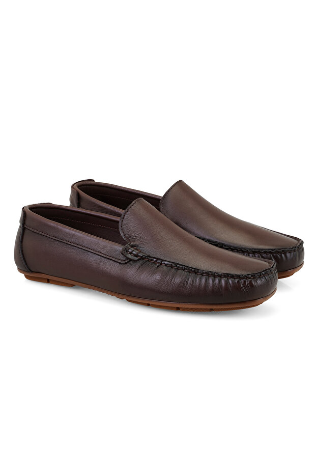 Isaac Brown Men's Leather Loafer