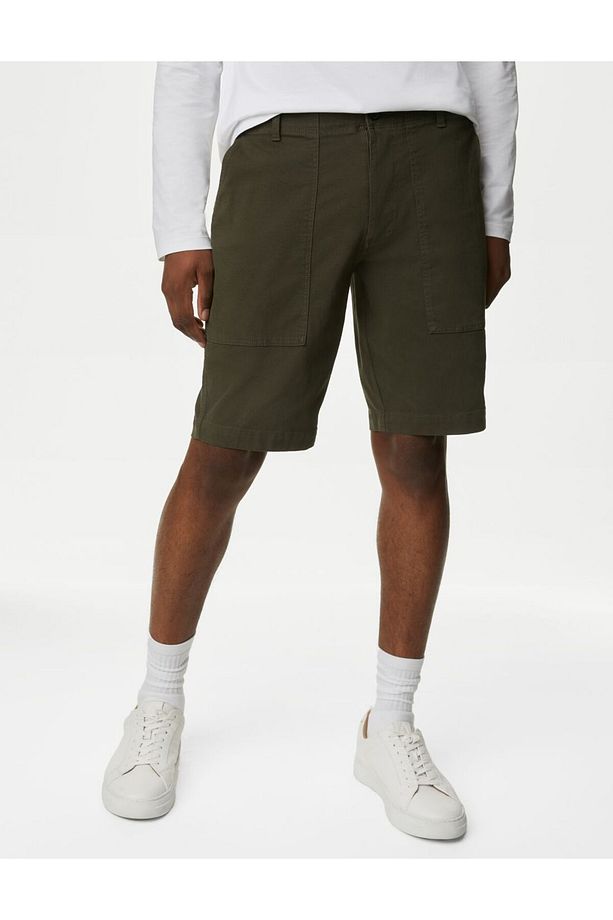 Regular Fit Utility Şort - 2