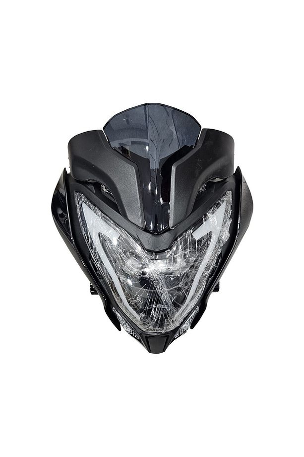 Far Komple Set Ledli Model Bajaj Pulsar Ns200 Ön Far Ön Grenaj Siperlik Camı - 1