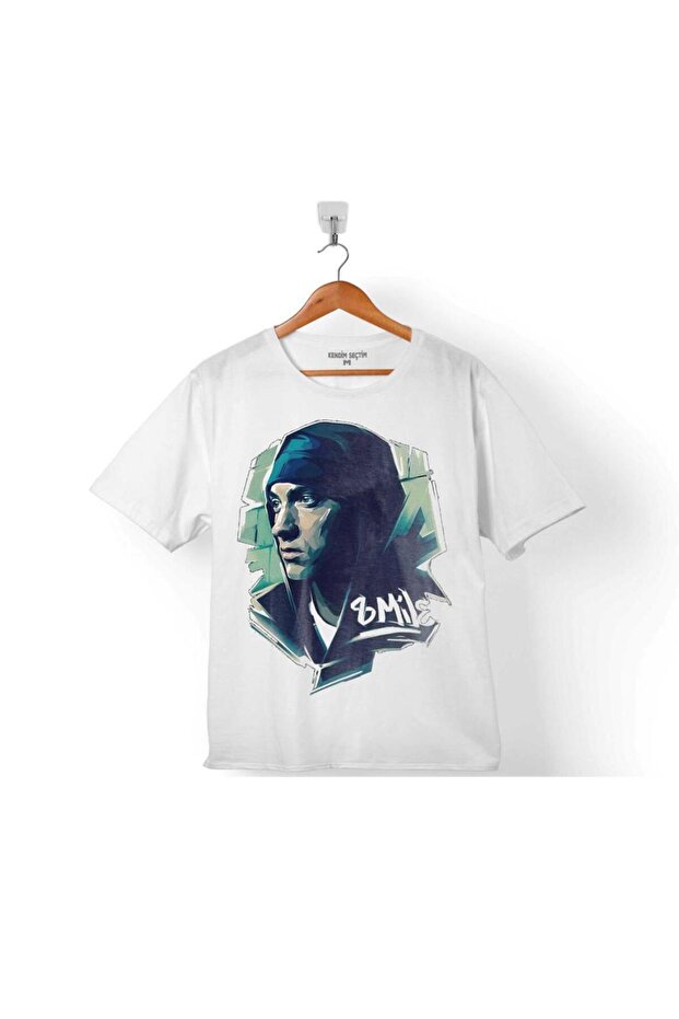 Eminem 8 Miles 8 Eight Eight Miles Logo 2 Kids T-Shirt