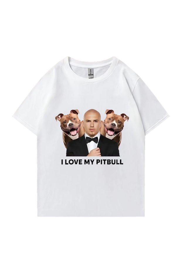 I Am My Pitbull Funny Meme T-Shirt Men Women Fashion Trend Hip Hop Short Sleeve T-Shirts Casual