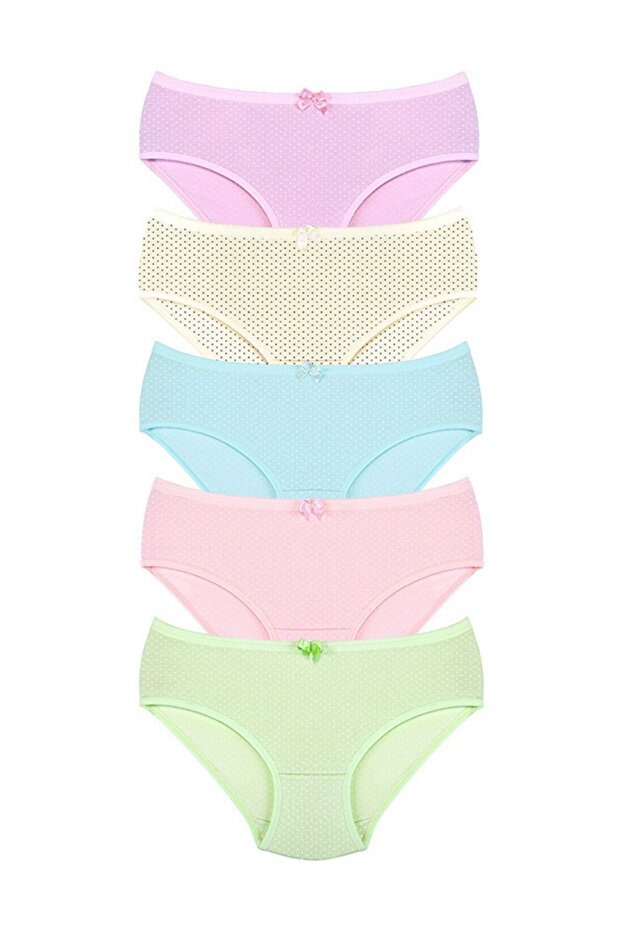 Girl's Mix 5-Piece Panties - 001 V22