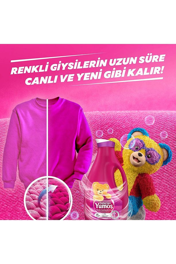 Renkli Giysiler Sıvı Çamaşır Deterjanı 2520 ml - 4