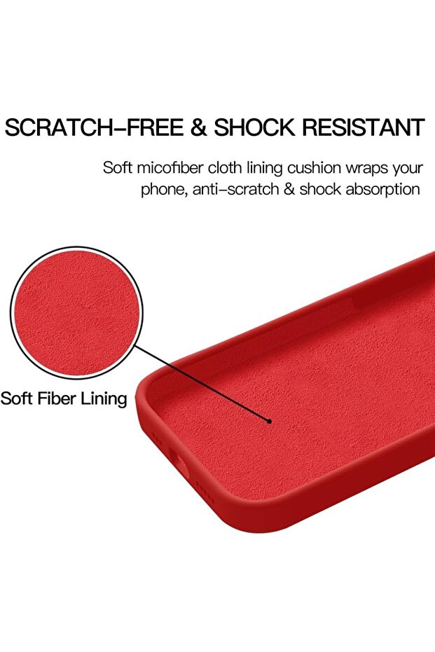 Case for iPhone 12 Pro Max Silicone Phone Case Microfiber Lining Protective Launch Case - 3