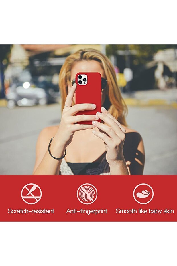 Case for iPhone 12 Pro Max Silicone Phone Case Microfiber Lining Protective Launch Case - 6