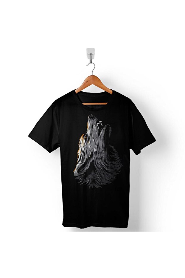 تي شيرت Göktürk Bozkurt Wolf Head Wolf Head للرجال