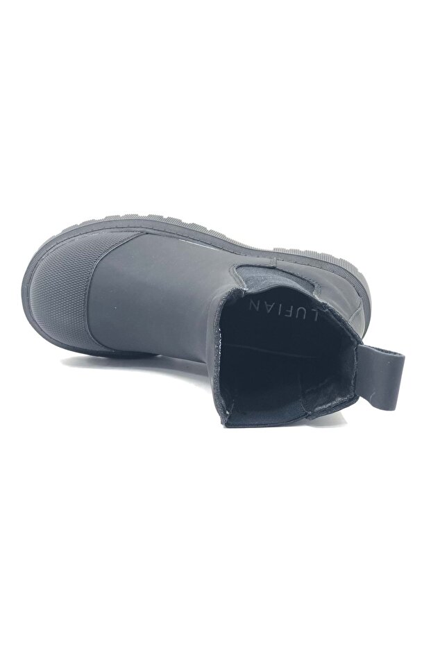 122230024 Sage Deri Kadın Bot SİYAH - 5