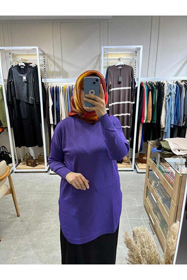 1200 Model Oval Cut Lilac Tunic