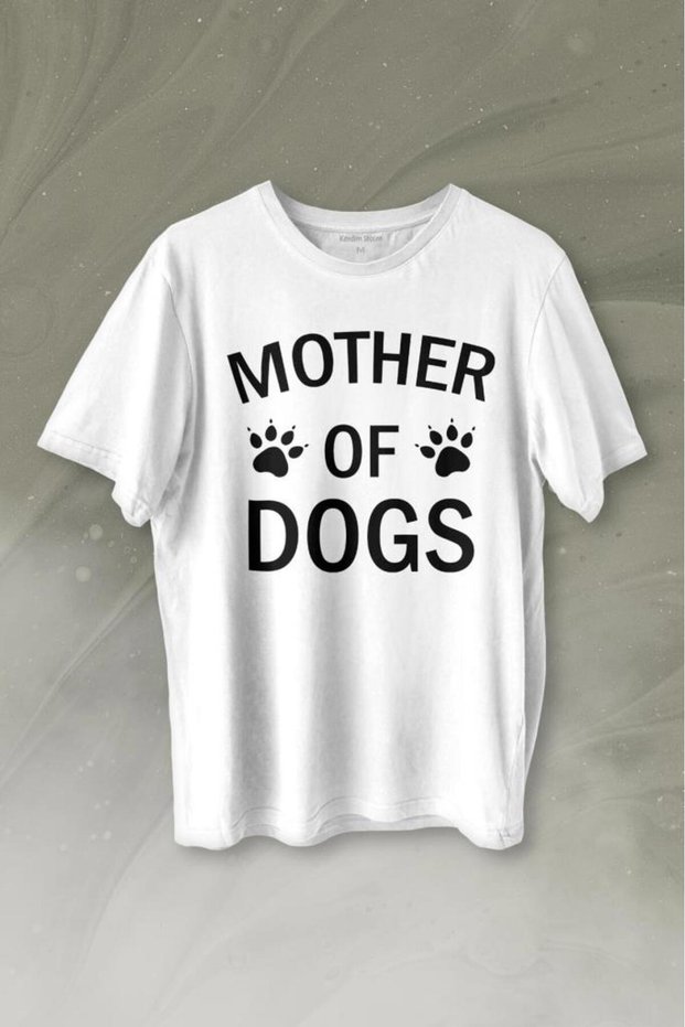 Mother Of Dog Mom Dog Mother Animal Lover Veterinarian Mommy Printed T-Shirt Unisex T-shirt