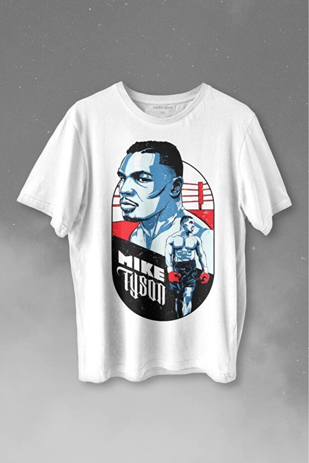 Mike Tyson Boxing Box Sports King Ring Printed T-Shirt Unisex T-shirt