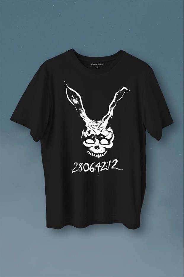 Donnie Darko White Rabbit Movie Movie Dark Printed T-Shirt Unisex T-shirt