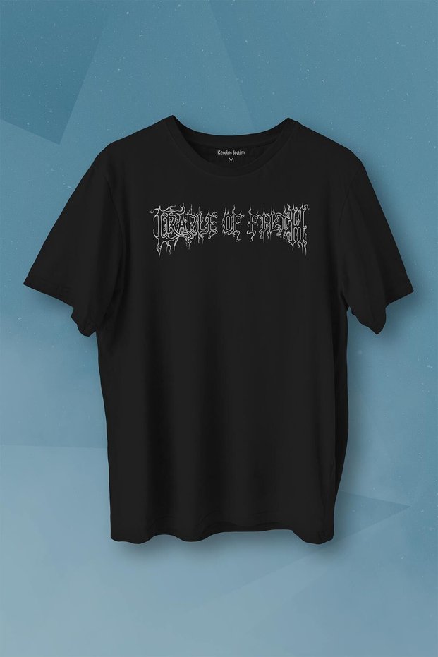 Cradle Of Filth Black Metal Gothic Gothic Goth Music Printed T-Shirt Unisex T-shirt