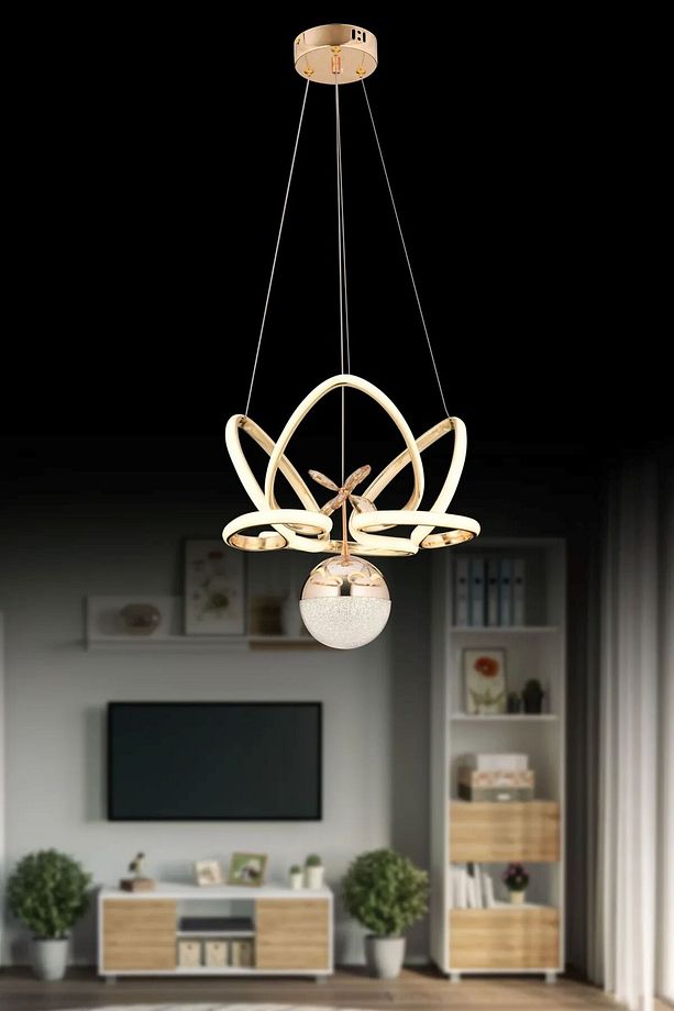 KELEBEK LEDLİ AVİZE - 1