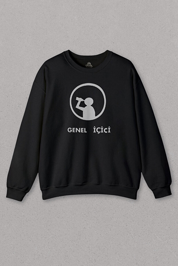 Unisex Sweatshirt General Drinker Drinking Vodka Alcohol Beer Rack Printed Sweat