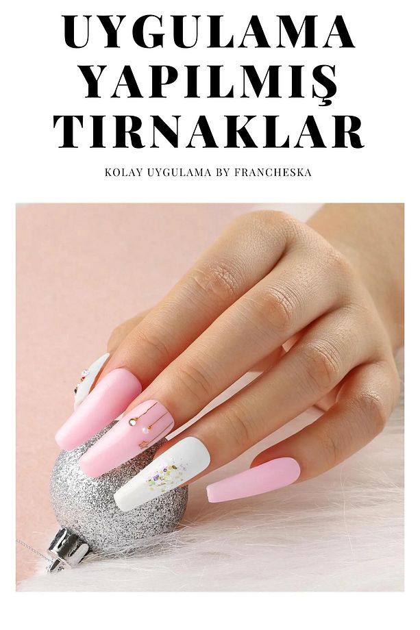 Poly Jel Sistem Set /30 ml Poly Jel/95 ml Likit/120 Adet Stiletto Tips/uygulama Fırça - 3