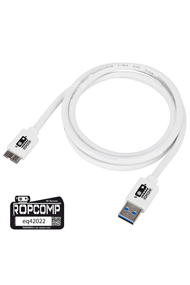 USB Micro-B Superspeed Data Kablosu USB 3.0 100cm - 1