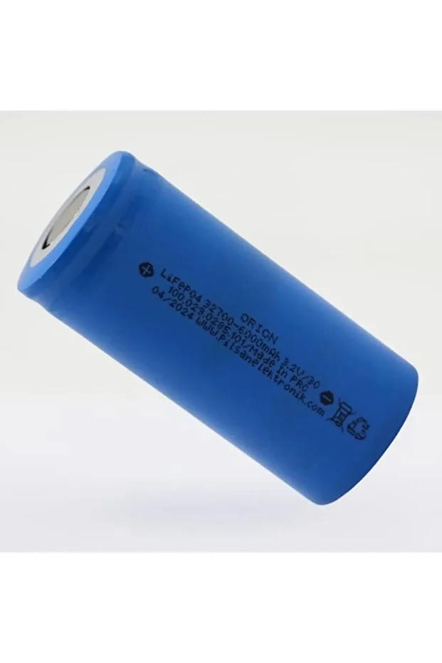 Pil Lıfepo4 Ifr 32700 6000 Mah 3c Mavi - 1