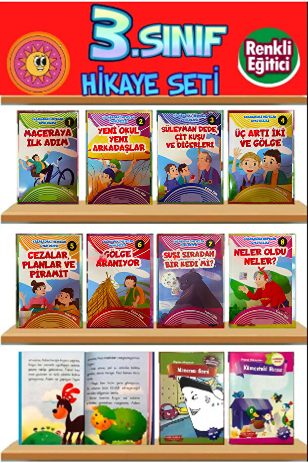 3.sınıflar Için Özgün Hikaye Seti