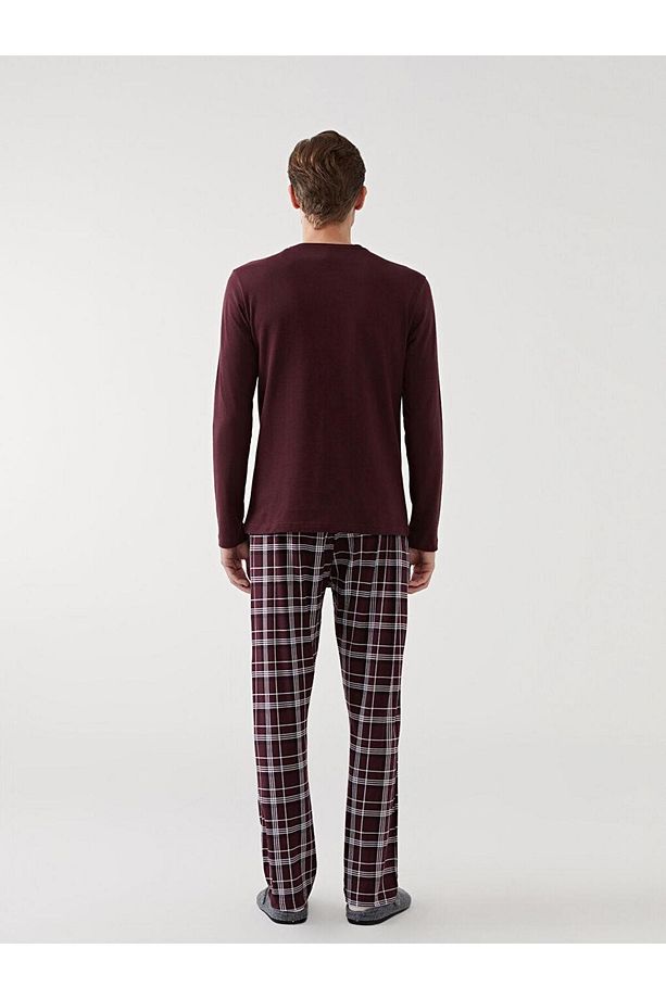Standart Kalıp Erkek Pijama Takımı - 4
