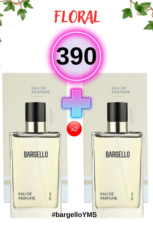 2 Adet 390 Floral Edp 50 ml Kadın Parfüm - 1