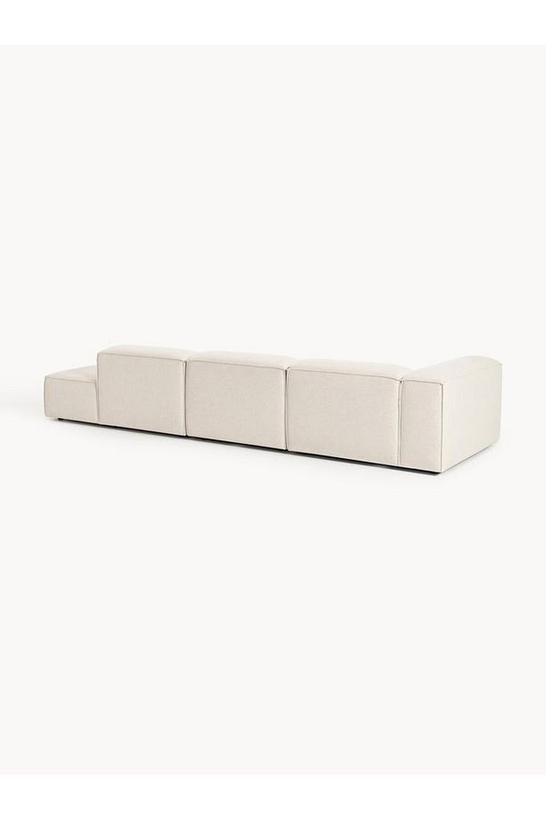 Soft Yumuşak Oturumlu Üç Modüllü Uzanmalı Modüler Kanepe, Keten - InNature Home - 7