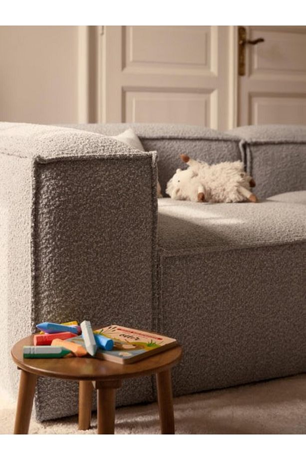 Yumuşak Oturumlu Soft Modüler Kanepe, Bukle (4-Kişilik) - InNature HOme - 3