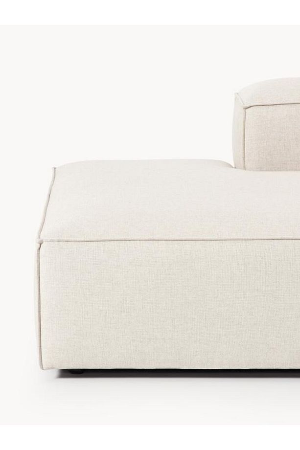 Soft Yumuşak Oturumlu Üç Modüllü Uzanmalı Modüler Kanepe, Keten - InNature Home - 8
