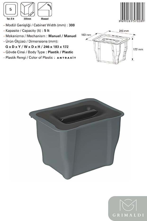 JOKER ASKILI ÇÖP KOVASI - 1