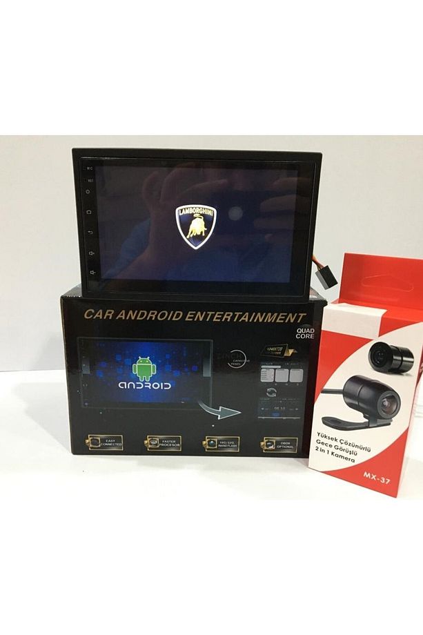 7" Double Teyp Android 15 2 Gb Ram 32 Gb Hafıza Apple Car Play Android Auto Kamera Dabıl - 1