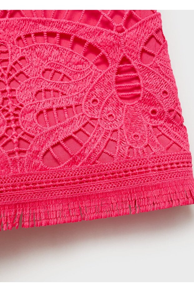 Kroşe triko şort - 7