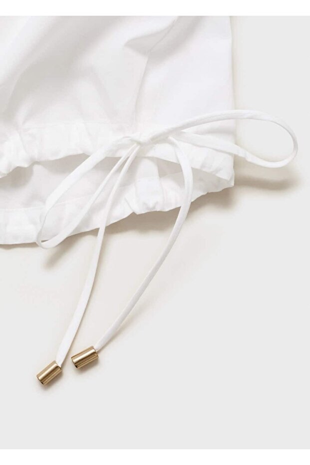 Omuzu açık bluz - 6