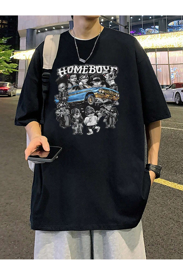 Unisex Home Boys Printed T-Shirt