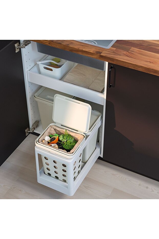 Garbage Sorting Solution, White-Light Gray, 20 Lt - 1