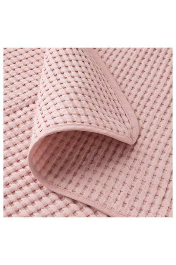 Tek Kişilik Yatak Örtüsü, Pembe 150x250 Cm %100 Pamuk Yatak Örtüsü - 1