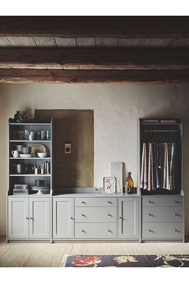 dolap, gri, 70x199 cm - 3