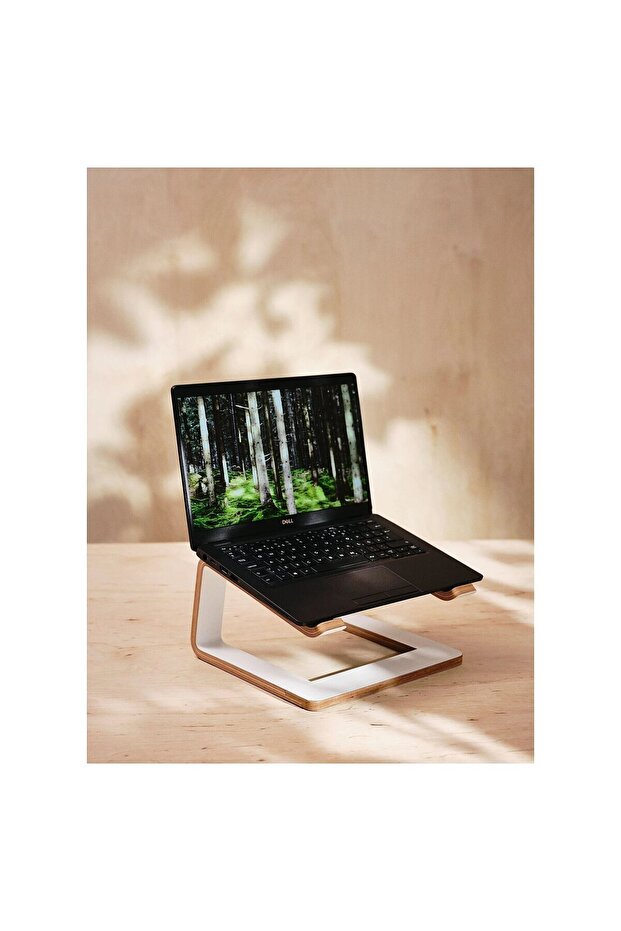 Stenerik White Laptop Support - 2