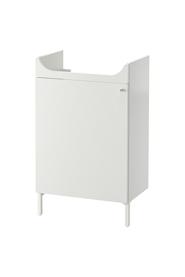 Bathroom Cabinet, Sink Cabinet, White, 50X83 cm