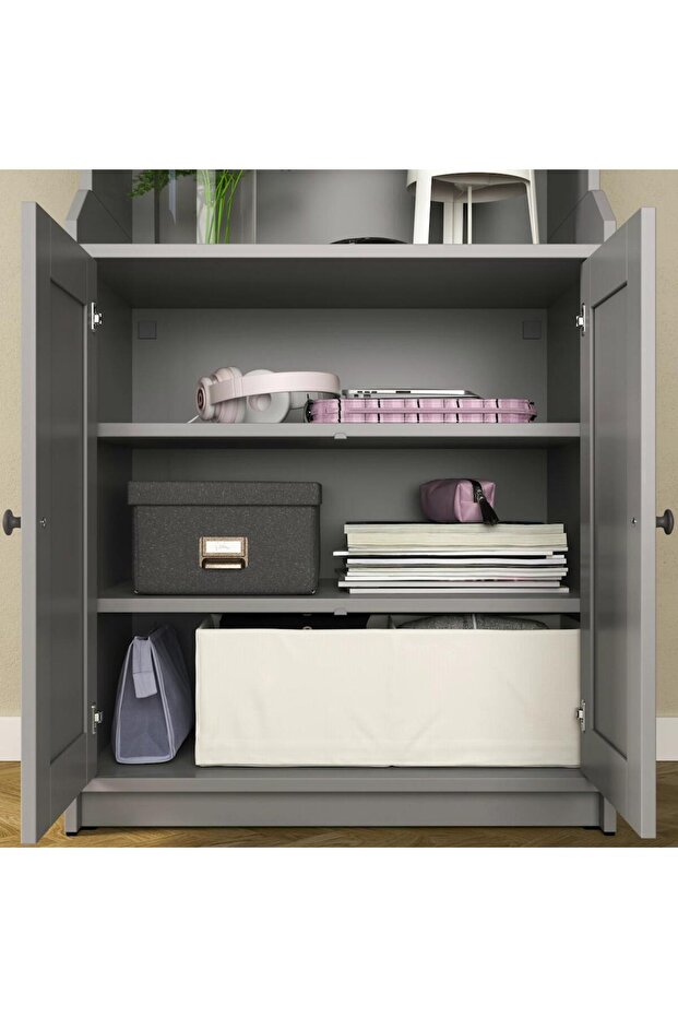 dolap, gri, 70x199 cm - 5