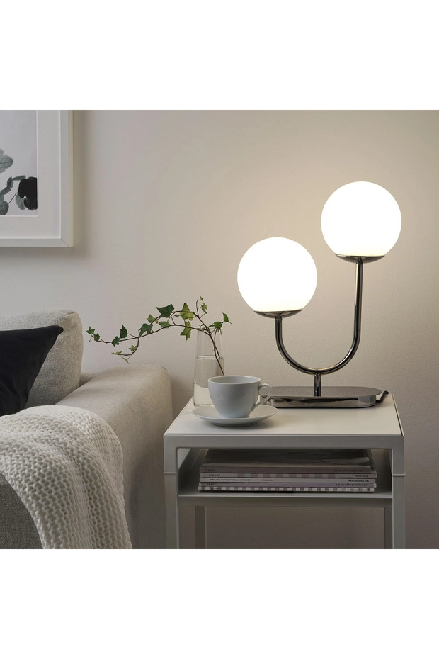 Simrishamn Abajur İkili Dekor Abajur 42 cm - 3