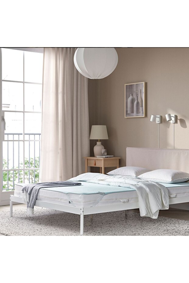 Alez, Light Blue, 160X200 Cm, Feels Cool - Ideal for Warm Seasons.